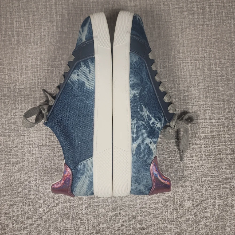 NEW Circus NY Sam Edelman Devin Women's Blue Denim Sneakers Size 8 Shoes - Picture 5 of 11